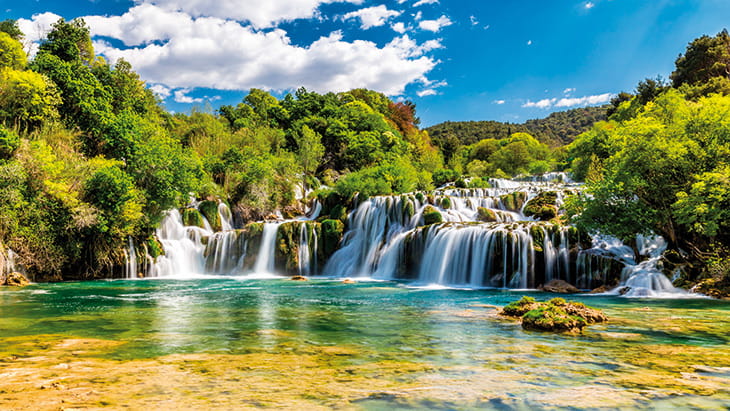 Krka National Park’s tumbling falls